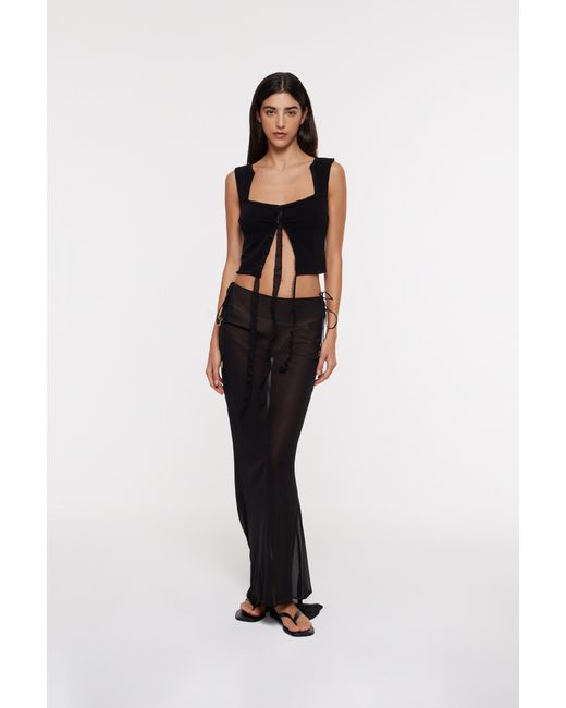 Bianca Resortwear Black Faye Top