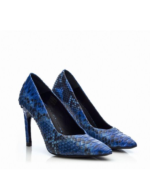Mariano Shoes Blue Pavia Pumps
