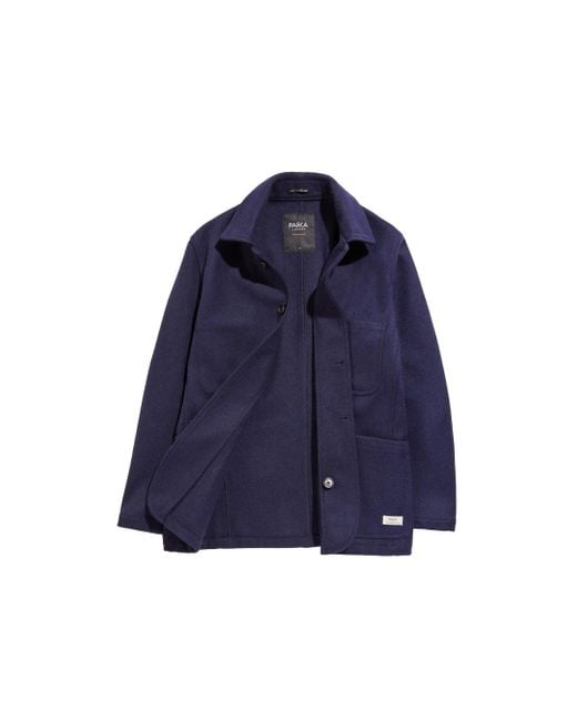 Parka London Blue Utility Wool Chore Jacket for men