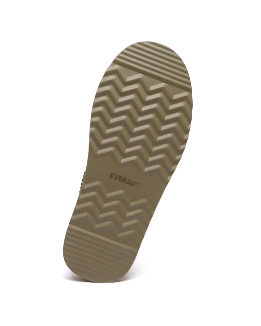 EverAu Australia Green Wonga Leather Slippers