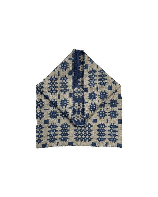 Mabli Blue Carthen Merino Tube Scarf