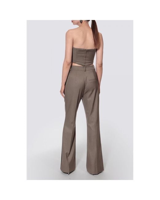 AGGI by HALEWSKI Brown Lara Melange Corset
