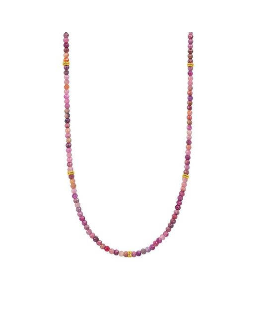 Karma and Luck Pink Ruby Heart Wrap Bracelet – Love & Passion Gemstone Jewelry – Bold Love