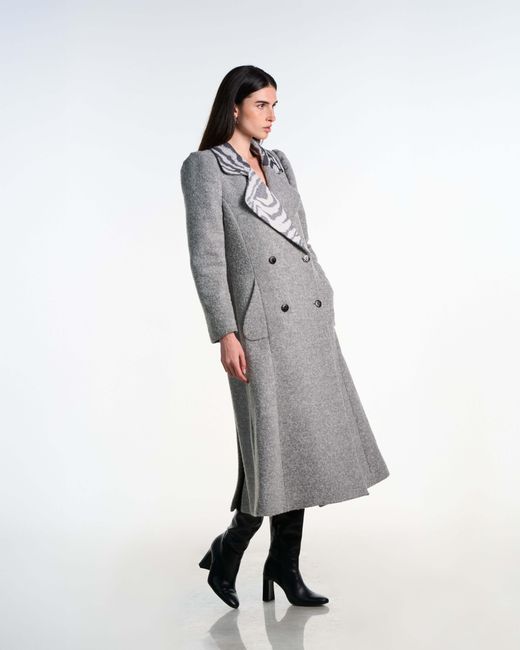 Mood Swings Gray Diva Coat