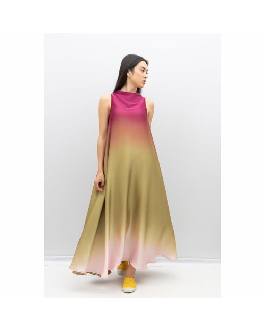 Bianca Popp Pink Bell Dress Long