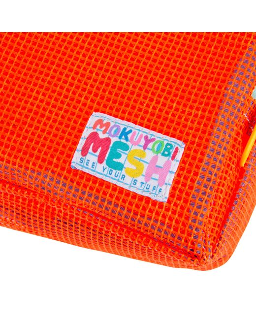 Mokuyobi Orange Neutrals Tiger Mesh Sidekick Sling