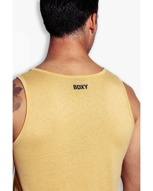 Bdxy Studio Yellow The Stunt Vest for men