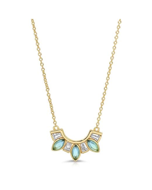 Glamrocks Jewelry Metallic Seven Wonders Necklace