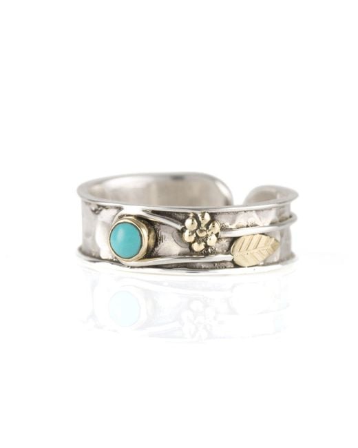 Charlotte's Web Jewellery White Secret Garden Adjustable Midi Ring Or Toe Ring