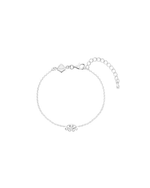 Vanhi White Defender Evil Eye Bracelet