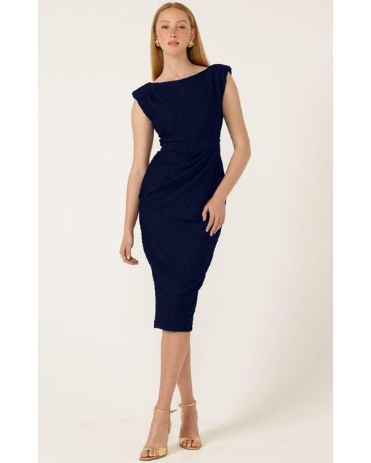 SACHA DRAKE Blue Sofia Dress