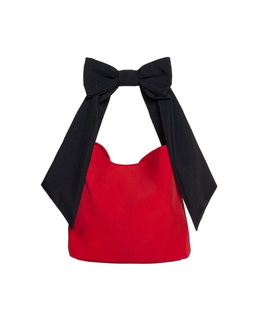 RainSisters Red Queen Bow Tote Bag