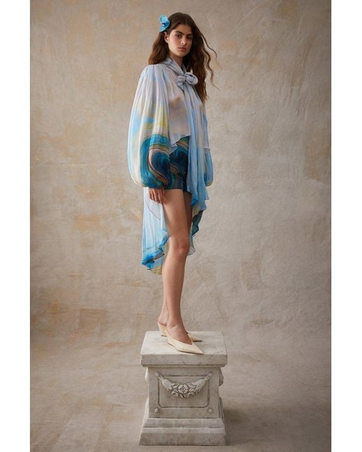 Syla Atelier Blue Selsabil Shirt