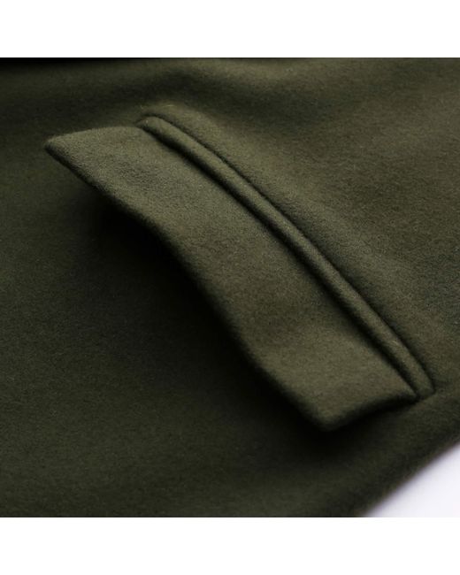 NUMBAT Green Ivy Long Coat With Removable Belt