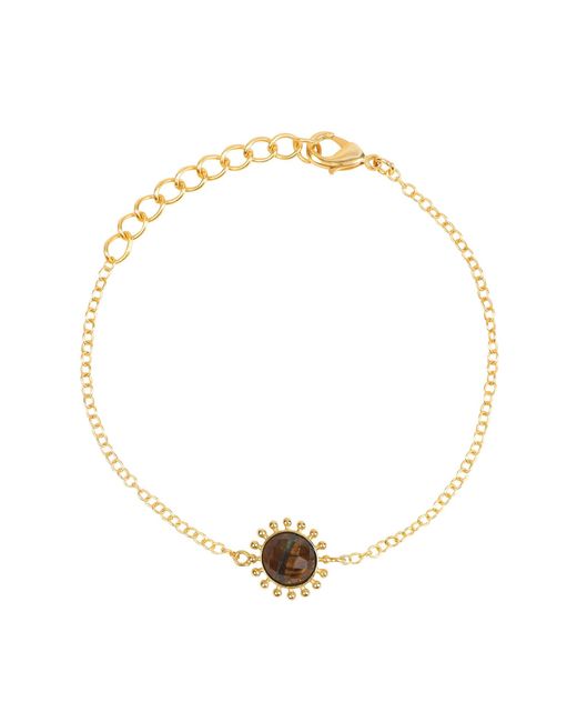 Lila Rasa Metallic Tiger's Eye November Birthstone Enhance Decision-Making & Self-Confidence. Jewellery Set: Necklace, Earrings, & Bracelet