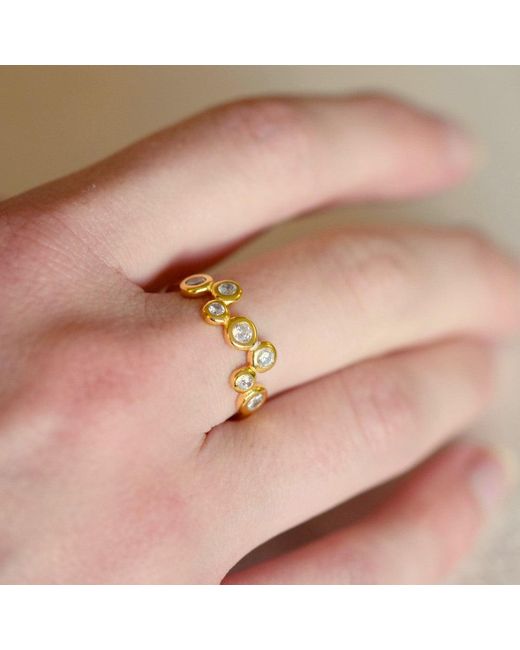 GEM BAZAAR Metallic Ziggy Stardust Ring