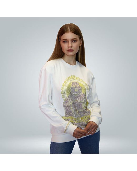Miracles Manifester Gray Happy Buddha