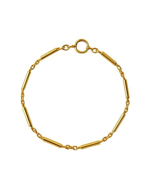 Lily Flo Jewellery Metallic Solid Chain Link Bracelet