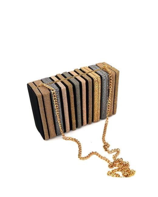 Simitri Multicolor Rose / / Etoile Clutch
