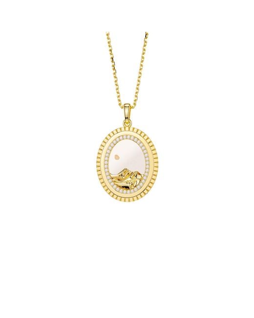 Vanimy Metallic Parable Of The Mustard Seed Pendant Necklace
