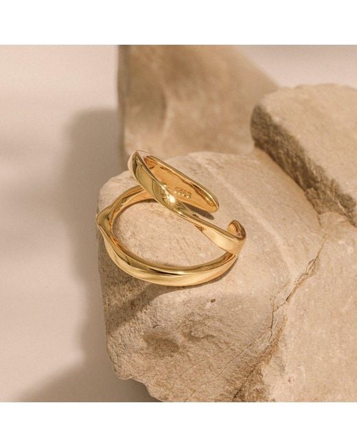 Lait & Lune Metallic Savan Ring