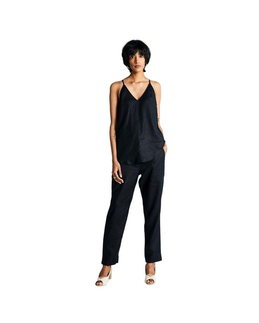 REISTOR Black The Goes With Everything Hemp Pant