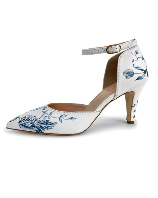 Nafari Moda Metallic Soroor Pumps