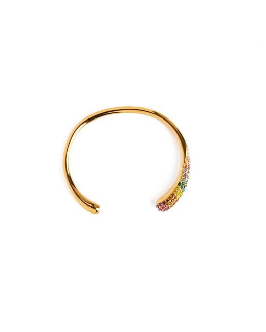 Superdivajewellery Metallic Jenna Pearl Bangle
