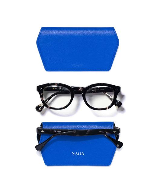 Naoa Blue Slim Glasses Case Royal