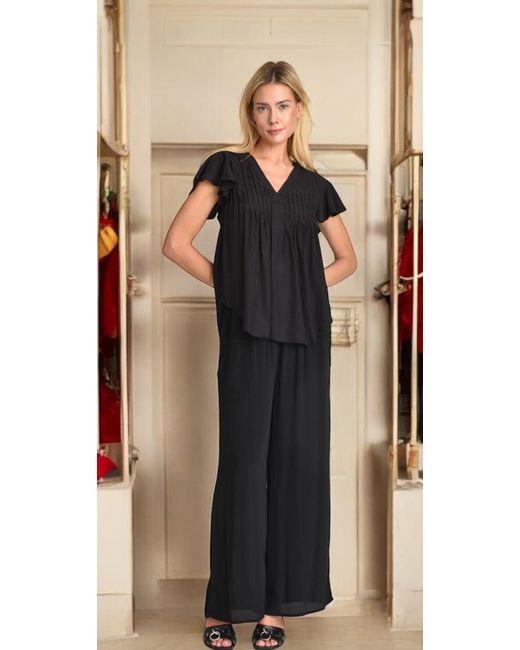 Muche Et Muchette Black Hailey Top