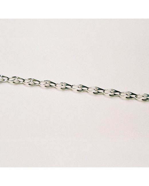 Luna Delphine Metallic Wishbone Bracelet