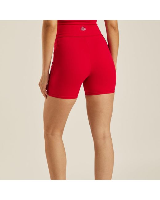 Be Athletica Red Be One Eighty Cycling Shorts