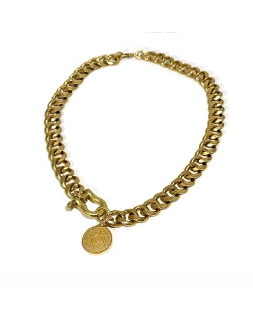 Rachel Nathan Metallic Shackle: Classic & All Knowing Necklace