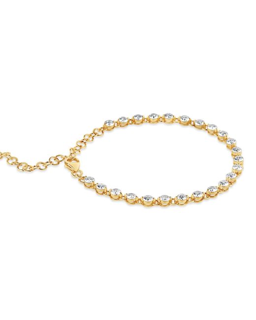 Dinny Hall Metallic Shuga Lab-Created Diamond Tennis Bracelet
