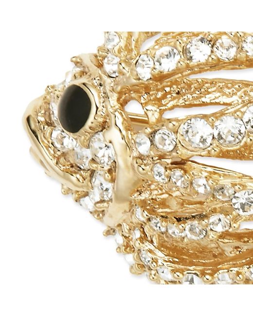 Grosse Metallic Crystal Fish Brooch, Series Reproduction