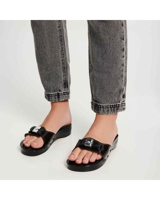 Melissa Black Pescura Heel X Scholl