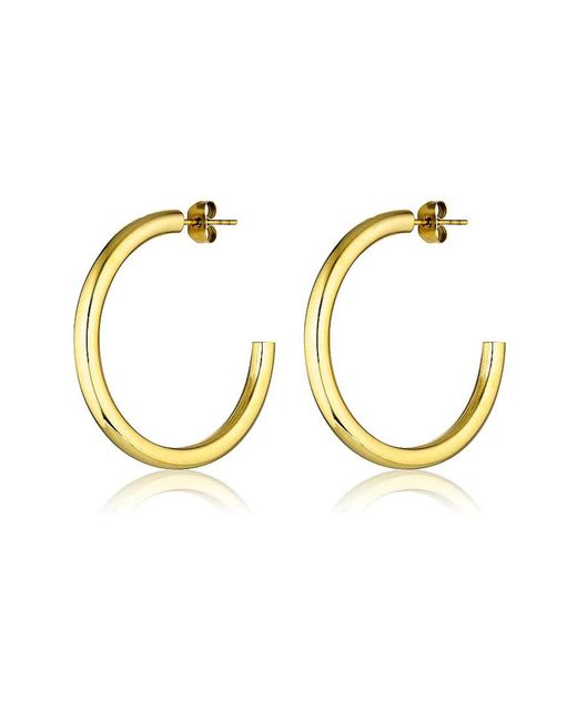 CENDRE Metallic Chloe Hoops
