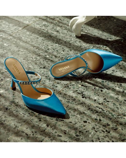 Miyana Berlin Blue Louna Mules