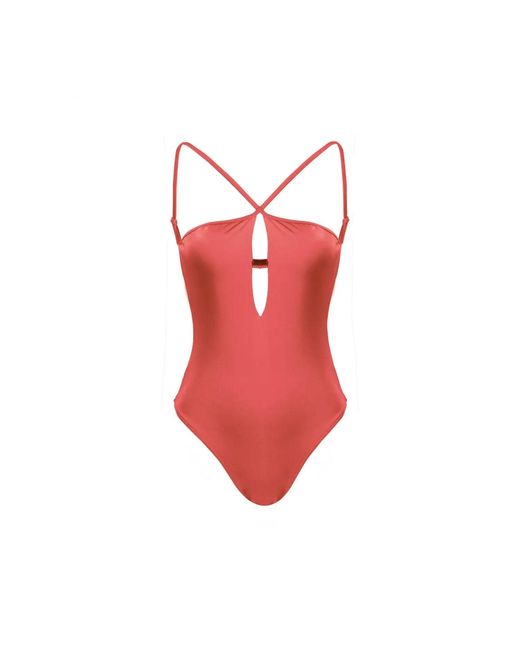 Cherina Beachwear Llc Red Gianni Swimsuit