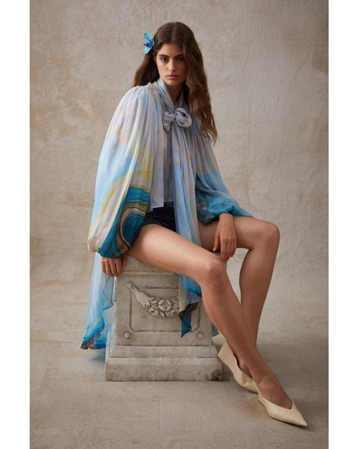 Syla Atelier Blue Selsabil Shirt