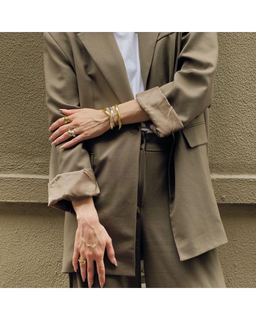 LINYA JEWELLERY Metallic Bombom Ring