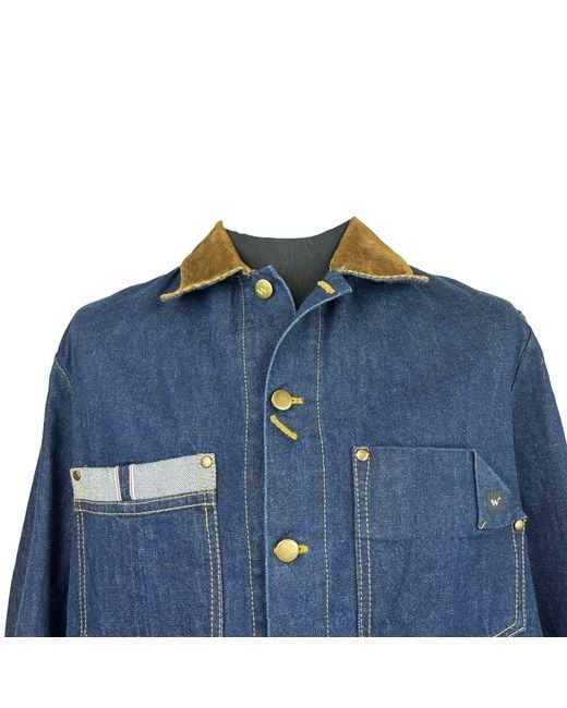 Win Out Blue Workwear Denim Jacket for men