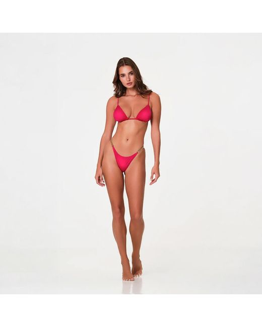 Cherina Beachwear Llc Pink Lily Bikini Top