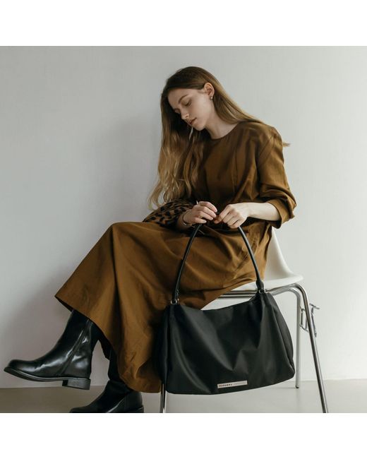 MARHEN.J Black Nikki Nylon Shoulder Bag