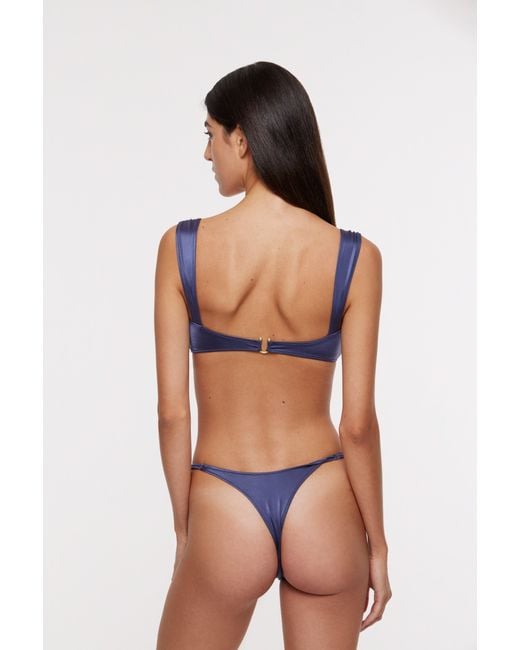 Bianca Resortwear Blue Lola Bikini Top