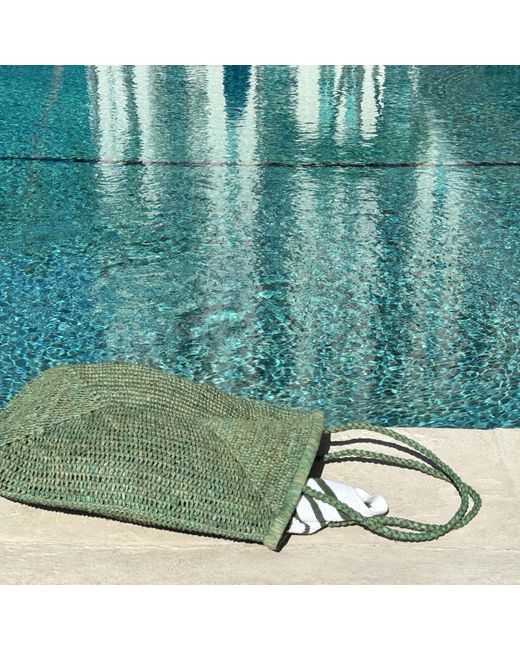 Zanatany Concepts Green Filee Tote Bag