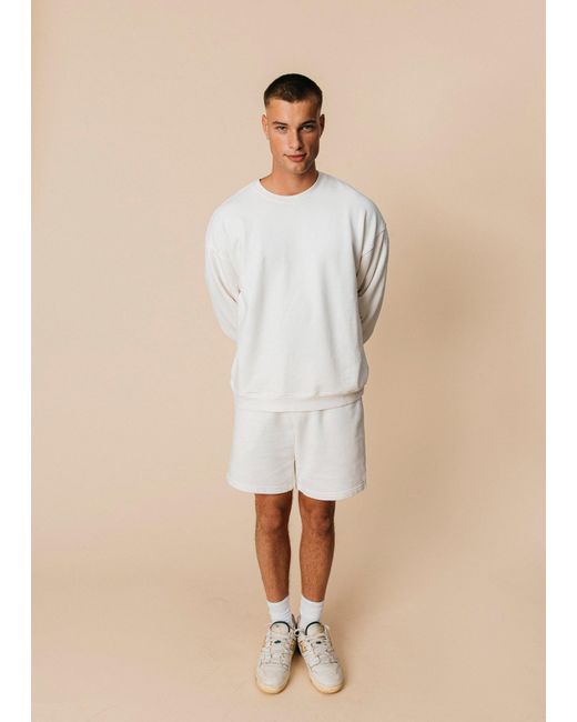 Ocio Leisurewear White Everywhere Short for men