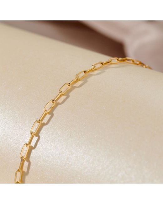 Posh Totty Designs Metallic Gold Plated Chain Link Necklace
