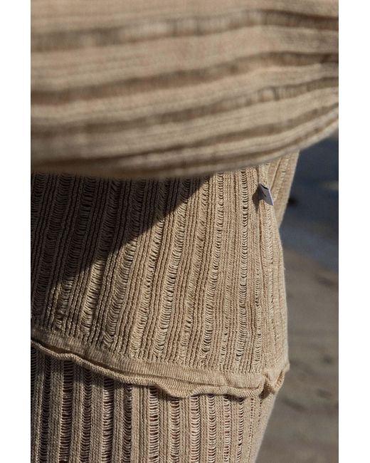 SALANIDA Natural Neutrals Sole 100% Linen Cardigan Sand