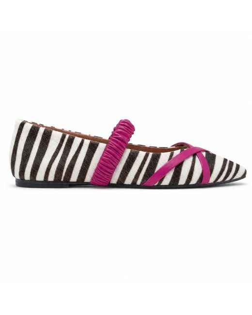Athenara by Marcela Hernandez Purple Cleo Pointed Toe